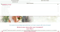 Desktop Screenshot of adcetris.com